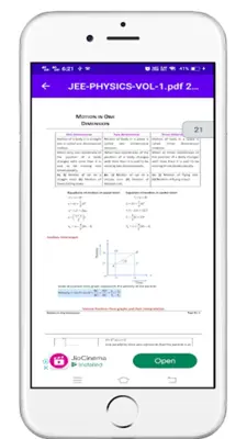 JEE-NEET-PHYSICS FORMULA EBOOK VOL 1 android App screenshot 1